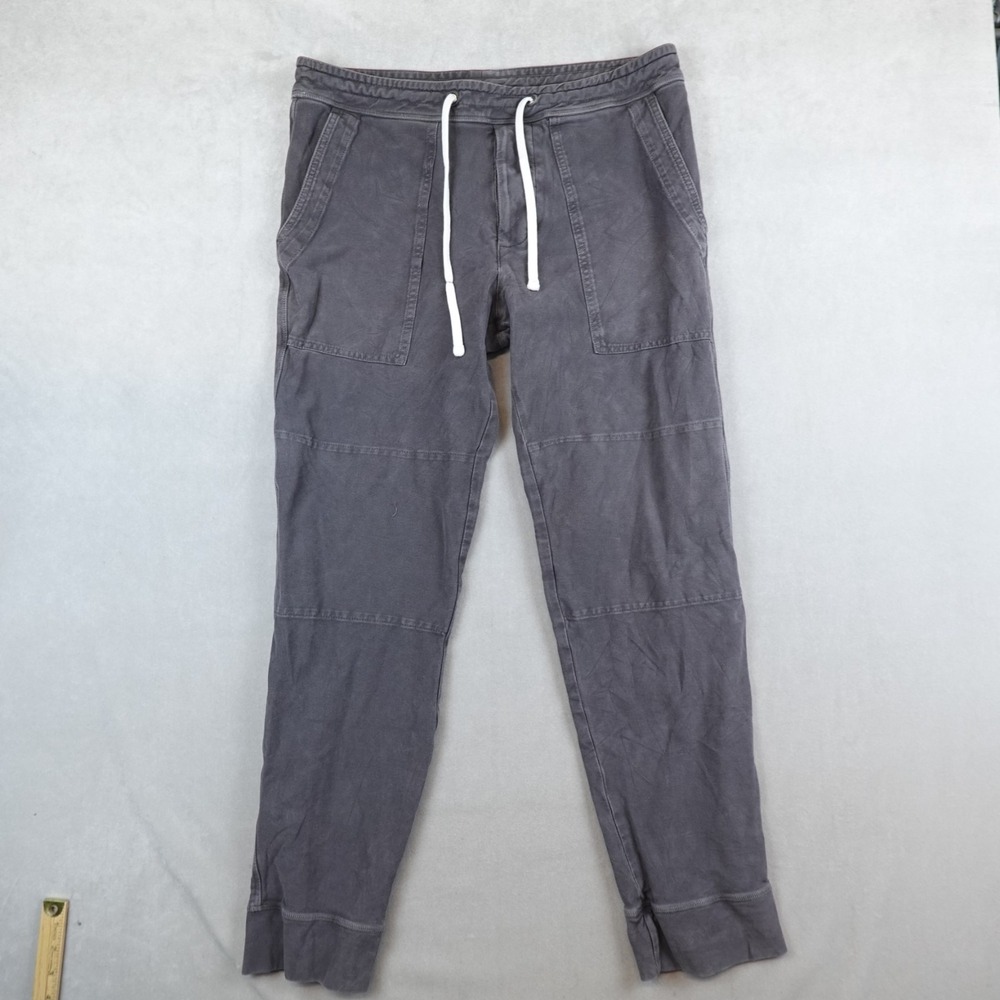 James Perse Jogger Pants Mens Size 2 Medium Cotton Drawstring